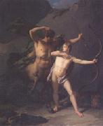 Baron Jean-Baptiste Regnault The Education of Achilles by the Centaur Chiron (mk05) oil painting picture wholesale